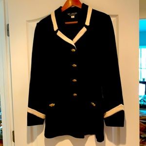 St. John Collection Jacket by Marie Gray Black